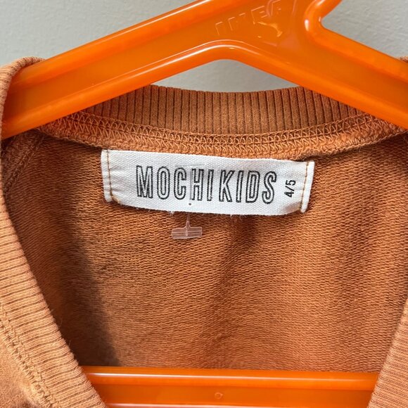 MochiKids Rust Colored Pie Graphic Sweatshirt- Size 4/5 - Picture 4 of 4